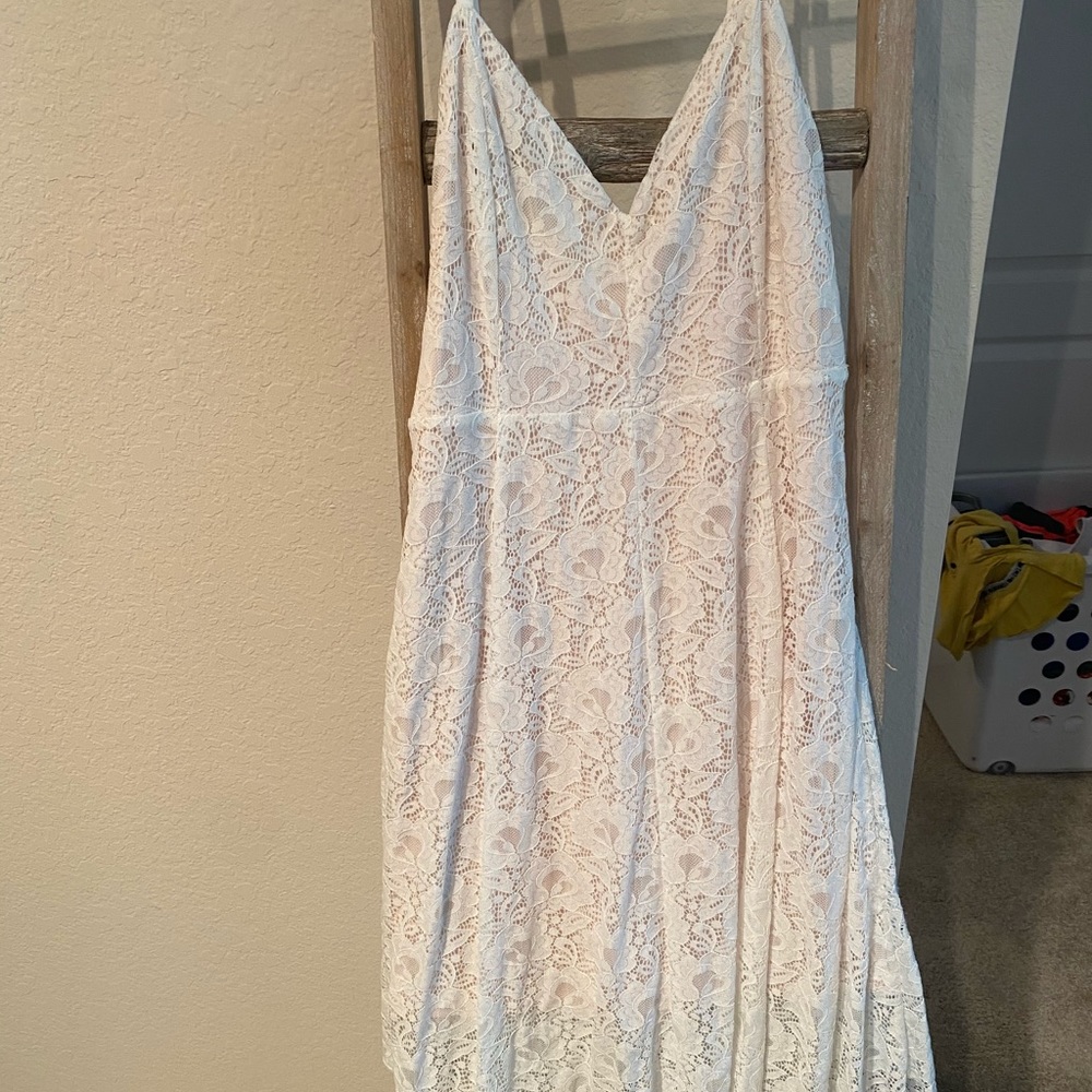 White dress